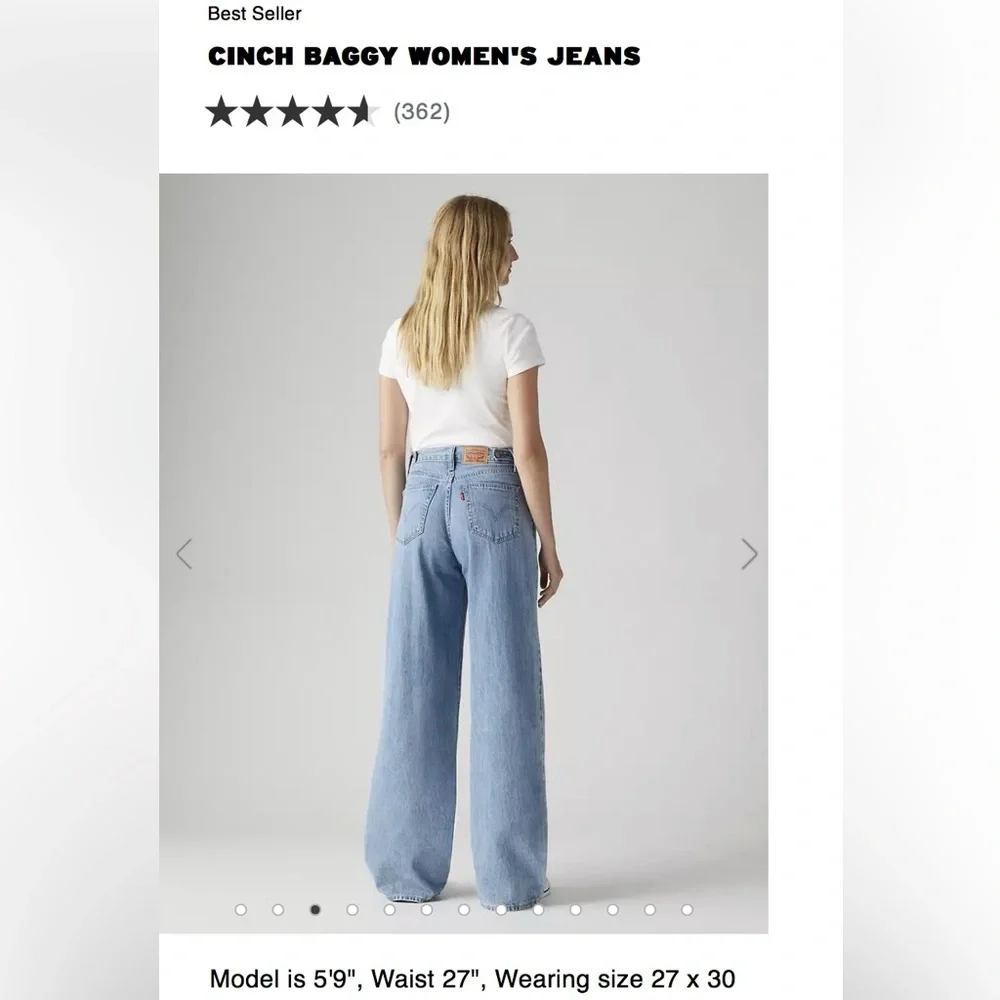 Levi’s Cinch Classic (invested indigo) - Picture 9 of 11